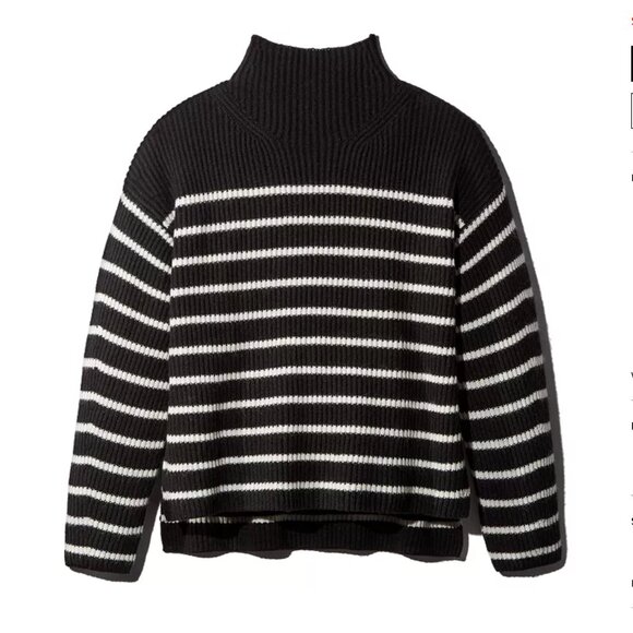 NWOT ALLSAINTS Melody Striped Sweater - Picture 1 of 5
